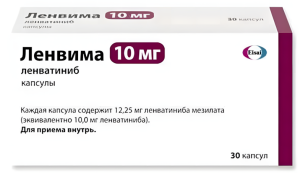 ЛЕНВИМА капс. 10мг n30 Эйсай