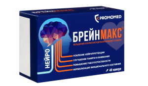БРЕЙНМАКС капс. 250мг+250мг n40