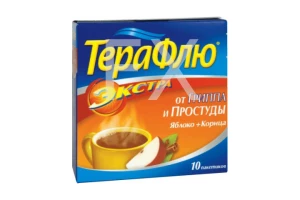 ТЕРАФЛЮ ЭКСТРА пор. (саше) n1 Лимонный Фамар-Орлеан-Дельфарм