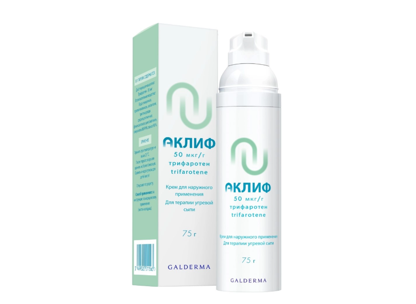 АКЛИФ крем (фл.) 50мкг/г 75г