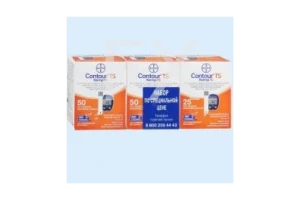 ТЕСТ ПОЛОСКИ К ГЛЮКОМЕТРУ Контур Плюс (Contour Plus) n50x2+n25 Асцензия Диабетс Кеа