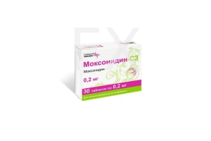 МОКСОНИДИН таб п/об 0.2мг n30 Велфарм