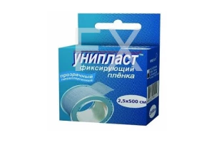 ПЛАСТЫРЬ Унипласт ленточный 2.5х500см Полимерный Верофарм