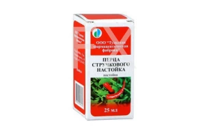 ПЕРЦА СТРУЧКОВОГО НАСТОЙКА (фл.) 25мл Ярославская фармацевтическая фабрика
