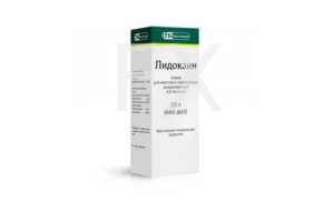ЛИДОКАИНА ГИДРОХЛОРИД аэроз. (фл.) 10% - 38г (50мл) n1