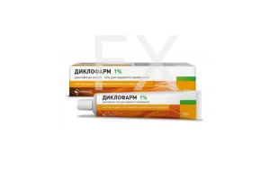 ДИКЛОФАРМ гель (туба) 1% 60г