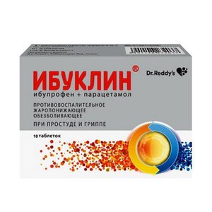 ИБУКЛИН таб 400мг/325мг n10