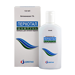 ПЕРХОТАЛ шампунь (фл.) 1% - 100мл n1 ПЕРХОТАЛ шампунь (фл.) 1% - 100мл n1