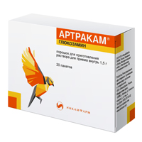 АРТРАКАМ КОМПЛЕКС ГЛЮКОЗАМИН ХОНДРОИТИН МСМ