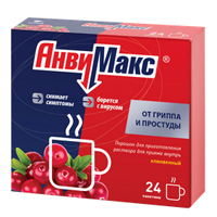 АНВИМАКС пор д/р-ра орал. (пак.) 5г n3 Медово-Лимонный
