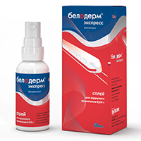 БЕЛОДЕРМ ЭКСПРЕСС спрей (фл.) 0.05%-50мл