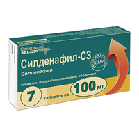 СИЛДЕНАФИЛ таб п/об 100мг n4