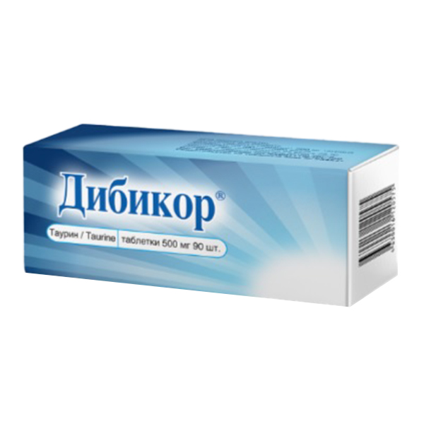 ДИБИКОР таб 500мг 60 шт.