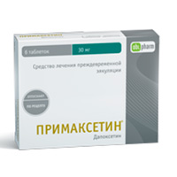 ПРИМАКСЕТИН таб п/об 30мг n6 ПРИМАКСЕТИН таб п/об 30мг n6