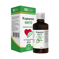 КОРВАЛОЛ ФИТО капли (фл.-кап.) 50мл КОРВАЛОЛ ФИТО капли (фл.-кап.) 50мл