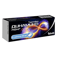 ДИНАМИКО Лонг таб п/об 20мг 2 шт.