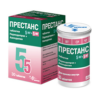ПРЕСТАНС таб 5мг+5мг n30