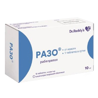 РАЗО таб п/об 10мг n15 РАЗО таб п/об 10мг n15