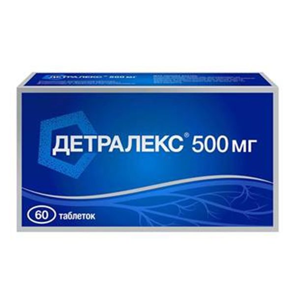 ДЕТРАЛЕКС таб п/об 500мг n30