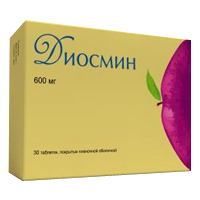 ДИОСМИН таб п/об 600мг 30 шт.