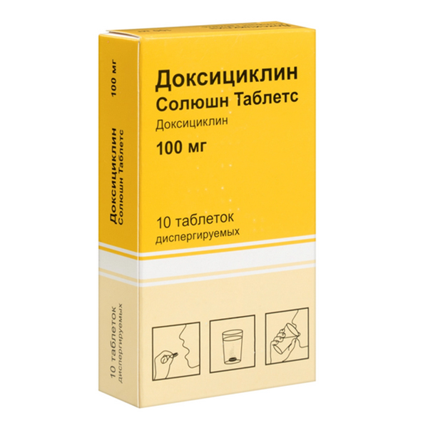 ДОКСИЦИКЛИН СОЛЮШН ТАБЛЕТС