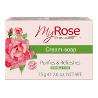 МАЙ РОУЗ ОФ БОЛГАРИЯ (MY ROSE OF BULGARIA) крем-мыло 75г