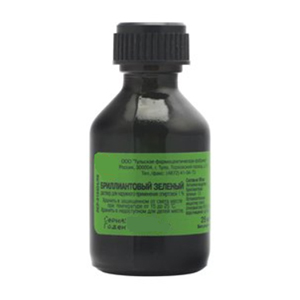 Бриллиантовый зеленый