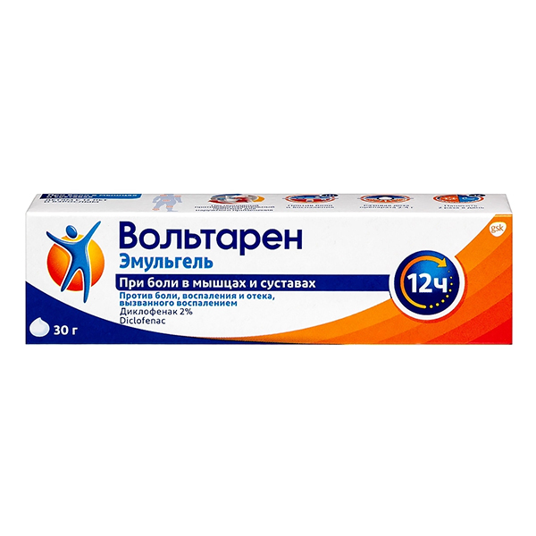 ВОЛЬТАРЕН эмульгель (туба) 2% - 30г n1