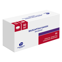 ВАЛСАРТАН таб п/об 80мг n90 ВАЛСАРТАН таб п/об 80мг n90