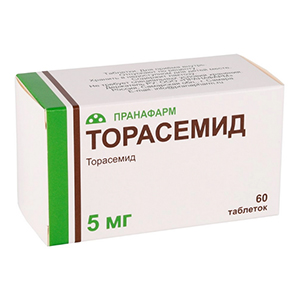ТОРАСЕМИД таб 5мг n60