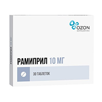 РАМИПРИЛ таб 10мг n30