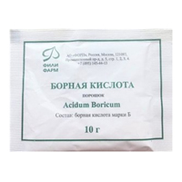 БОРНАЯ КИСЛОТА пор. 10г n1