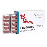 ГЛОБИФЕР ФОРТЕ таб n40
