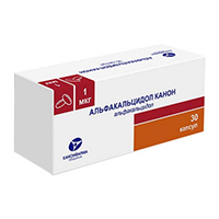 АЛЬФАКАЛЬЦИДОЛ капс. 1мкг n30