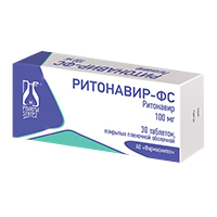 РИТОНАВИР таб п/об 100мг n30