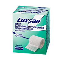 БИНТ самофиксирующийся 4м х 6см Бежевый