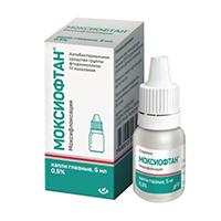 МОКСИОФТАН капли гл. (фл-кап.) 0.5% - 5мл n1 МОКСИОФТАН капли гл. (фл-кап.) 0.5% - 5мл n1