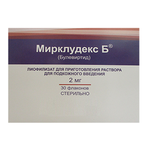 МИРКЛУДЕКС Б лиоф. д/р-ра д/ин. (фл.) 2мг n30 МИРКЛУДЕКС Б лиоф. д/р-ра д/ин. (фл.) 2мг n30