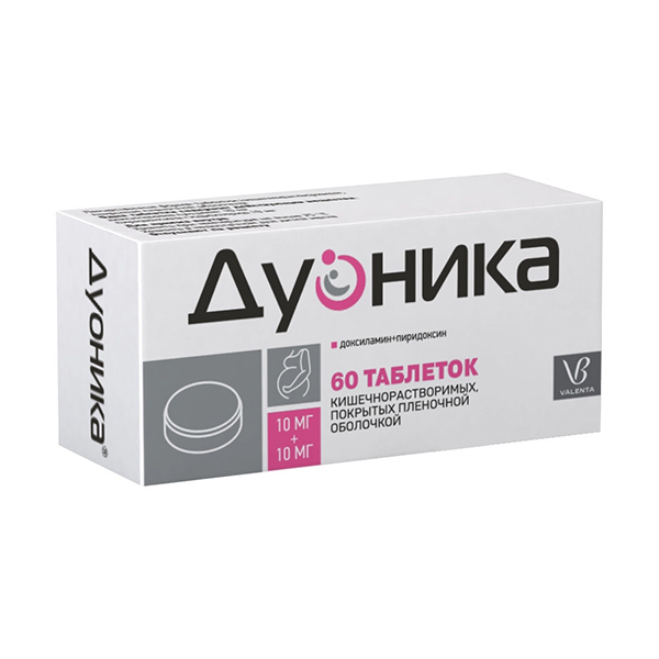ДУОНИКА таб п/об 10мг+10мг n60