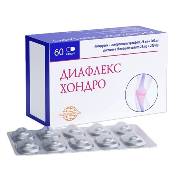 ДИАФЛЕКС ХОНДРО капс. 90 шт. ДИАФЛЕКС ХОНДРО капс. 90 шт.