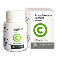 АСКОРБИНОВАЯ КИСЛОТА драже 50мг n200 АСКОРБИНОВАЯ КИСЛОТА драже 50мг n200