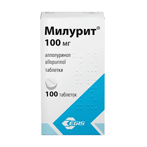 МИЛУРИТ таб 100мг n50 МИЛУРИТ таб 100мг n50