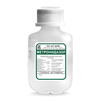 МЕТРОНИДАЗОЛ р-р д/инф. (фл.) 0.5% - 100мл 1 шт. д/стационаров