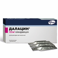 ДАЛАЦИН супп. ваг. 100мг n3