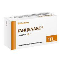 ГЛИЦЕЛАКС супп. взр. 1.5г 10 шт.