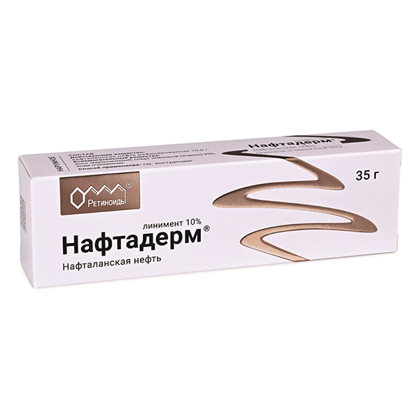 НАФТАДЕРМ линимент (туба) 10% 35г