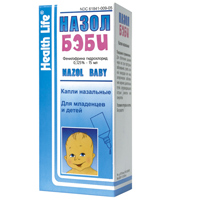 НАЗОЛ БЭБИ капли назал. (фл.-кап.) 0.125% - 10мл