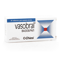 ВАЗОБРАЛ таб п/об 30 шт.