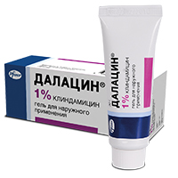 ДАЛАЦИН гель д/наружн. прим. (туба) 1% - 30г n1