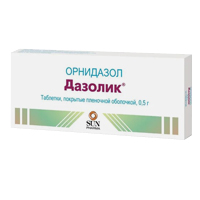 ДАЗОЛИК таб п/об 500мг n10